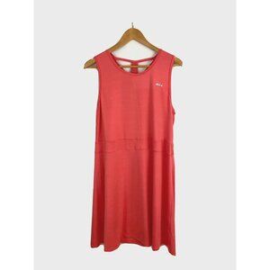 Silver Bait Sleeveless Moisture Wicking‎ Salmon Activewear Performance Dress 1X